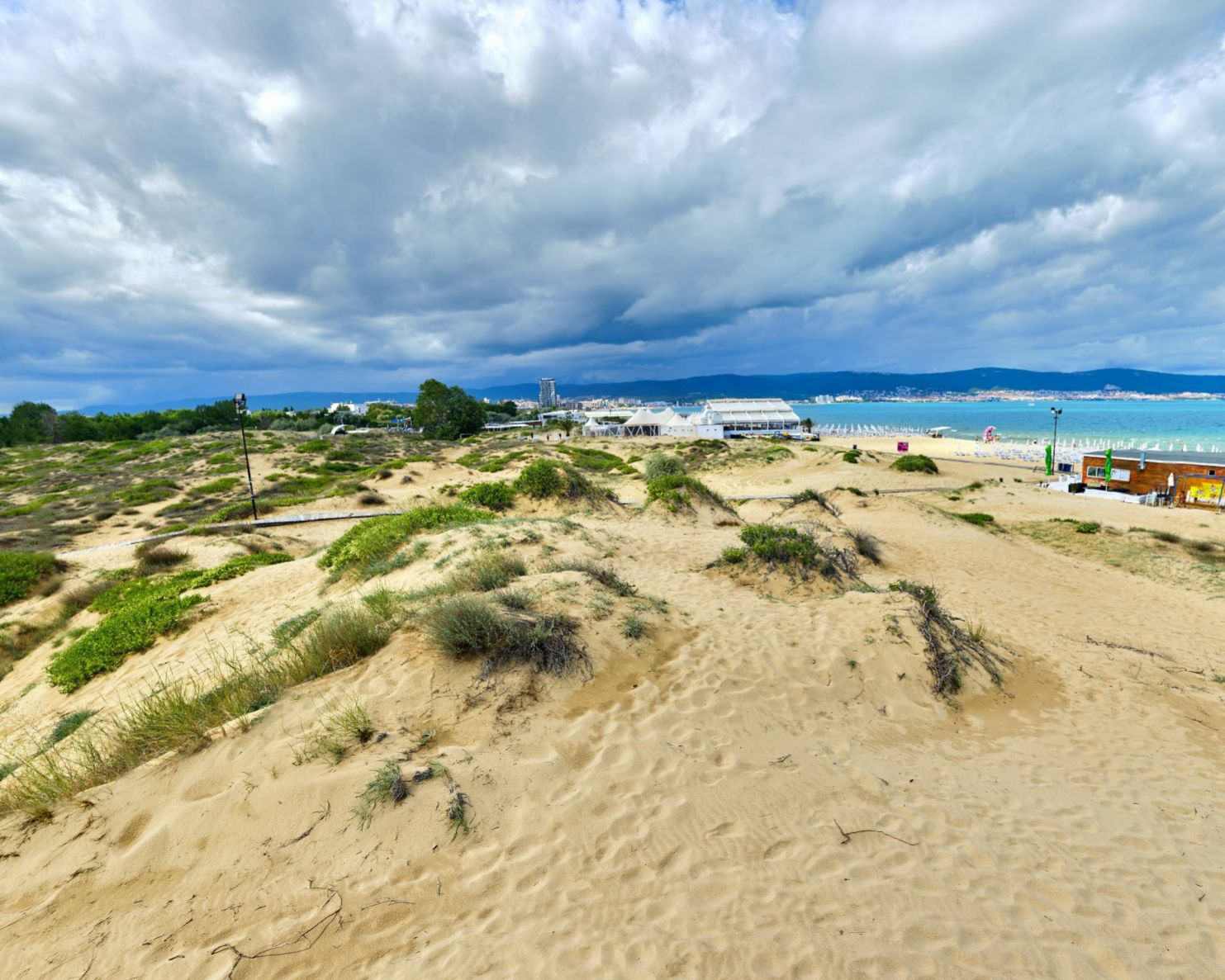 Sunny Beach - sand dunes