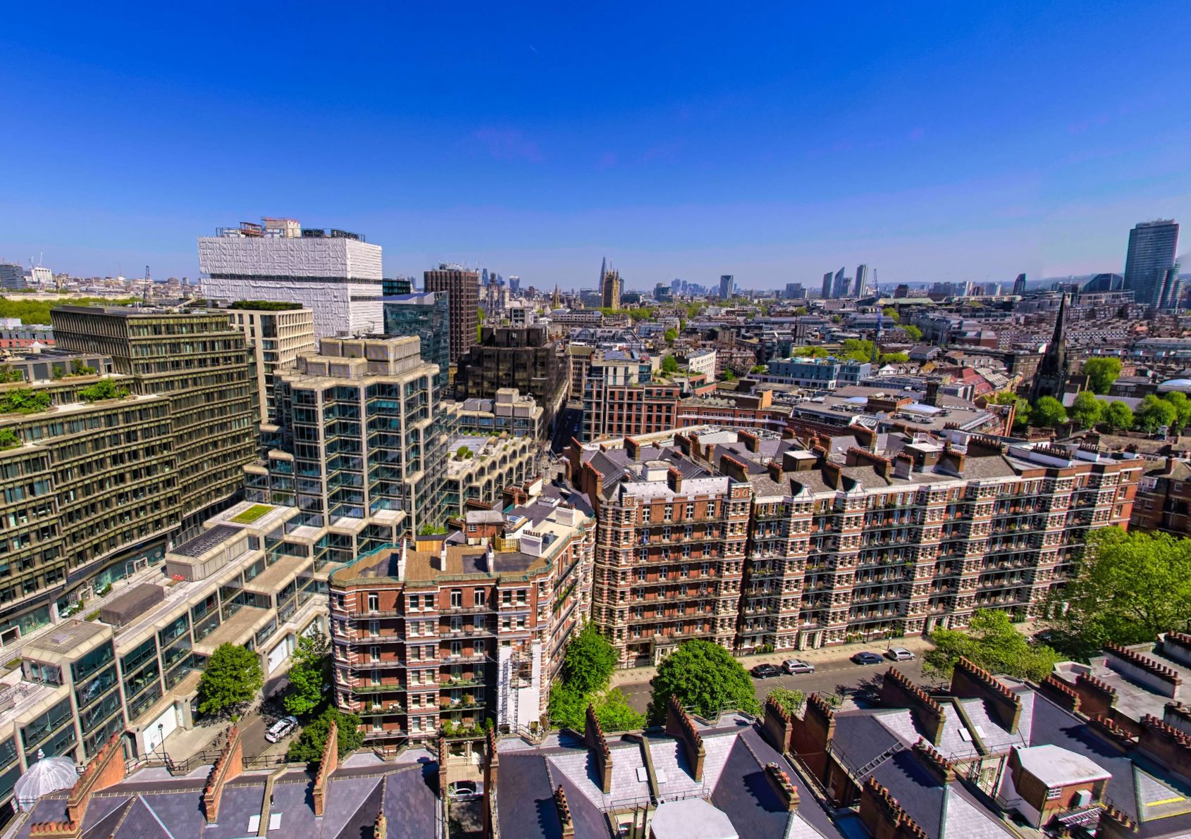 London from the Westminster Cathedral tower