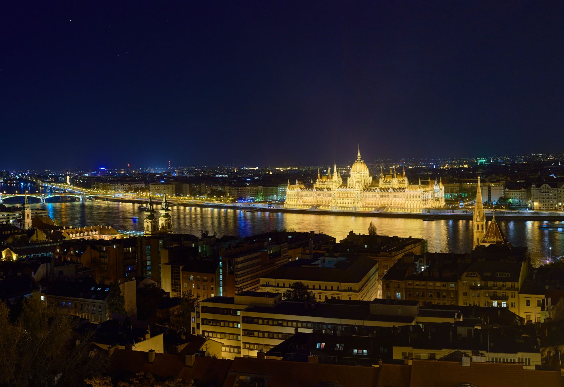 Budapest at night